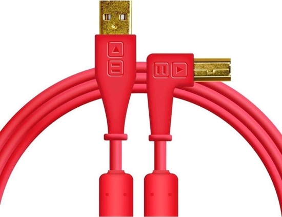 Picture of Kabel USB DJ TECHTOOLS DJ TECHTOOLS- Chroma Cable USB 1.5 m- łamany- czerwony