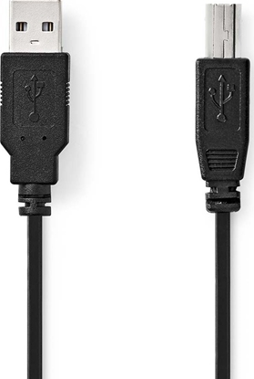 Изображение Kabel USB Nedis USB-A - USB-B 2 m Czarny (CCGL60100BK20)