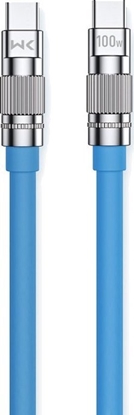 Picture of Kabel USB Wekome USB-C - USB-C 1 m Niebieski (WK-WDC-188_BLUE)