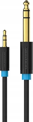 Attēls no Kabel Vention Vention Audio mini Jack 3.5mm do Jack 6.35mm 1m