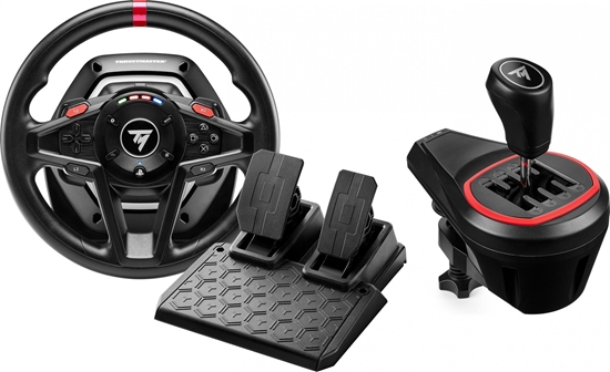 Picture of Kierownica Thrustmaster T128 PS5/PS4/PC (4160781) + Lewarek TH8S (4060256)