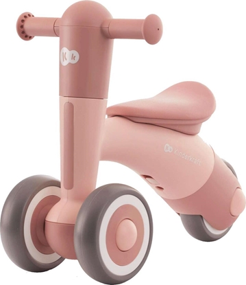 Picture of KinderKraft Rowerek biegowy trójkołowy MINIBI candy pink różowy