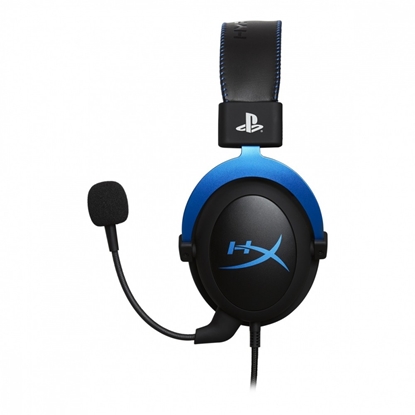 Изображение Kingston Headset Kingston HyperX Cloud for PS4 blue 4P5H9AM#ABB