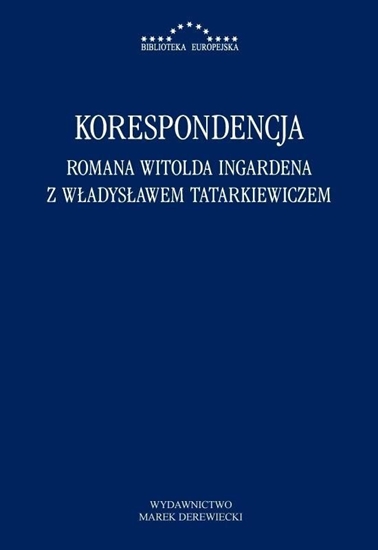 Picture of Korespondencja Romana Witolda Ingardena...