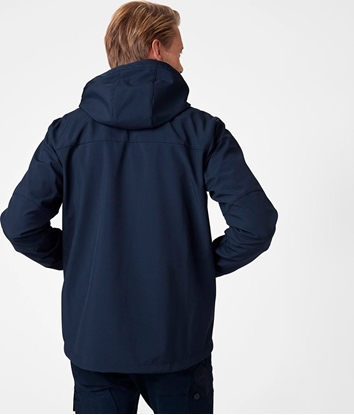 Изображение Kurtka męska Helly Hansen Jacket HELLY HANSEN Kensington Softshell, blue 4XL