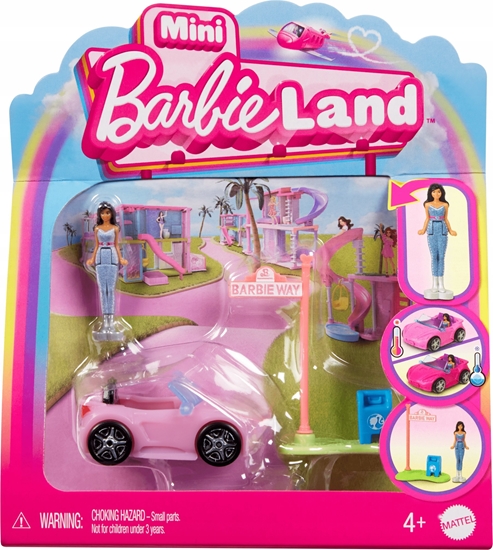 Picture of Lalka Barbie Barbie Barbie Mini Barbieland Convertible