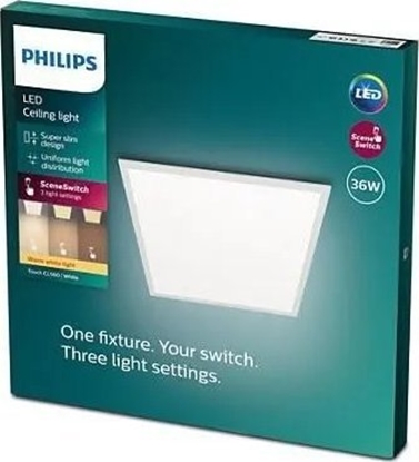 Изображение Lampa sufitowa Philips Philips Functional Ceiling light, LED, Non-changeable bulb(s), 3300 lm, IP20, White