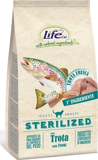 Picture of Life Pet Care Life Cat Karma dla Kota po Sterylizacji Pstrąg 1,5kg