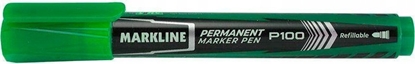 Изображение Linc Marker permanentny LINC Markline MP100GRE zielony okrągła