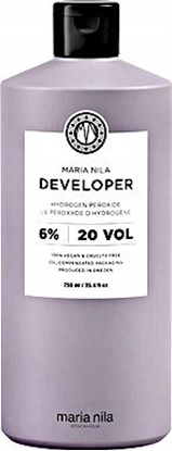 Attēls no Maria Nila Maria Nila, Developer, Hair Oxidant Lotion, 6%, 20 vol, 750 ml For Women