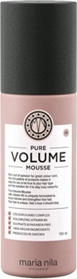 Изображение Maria Nila Pure Volume Mousse pianka do cienkich włosów 150ml