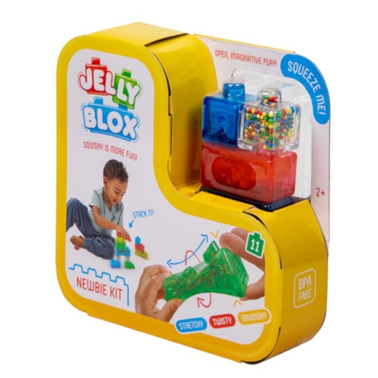 Picture of Miękkie Klocki Jelly Blox Pierwszy zestaw Newbie