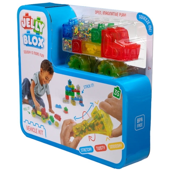 Picture of Miękkie klocki Jelly Blox Pojazd