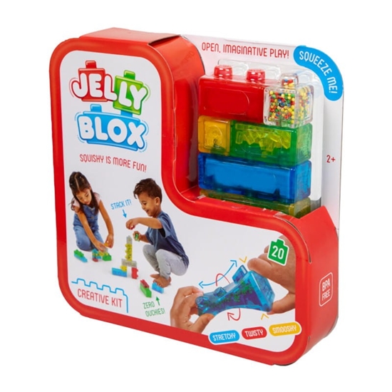 Picture of Miękkie klocki Jelly Blox Zestaw kreatywny