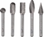 Attēls no Milwaukee MILWAUKEE FREZY DO METALU 6 x 10mm TCT ZESTAW 5szt.