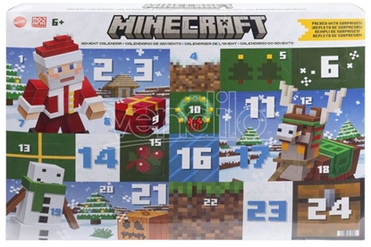 Picture of Minecraft advent calendar 2024