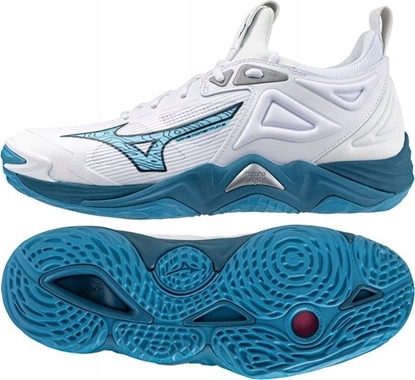 Picture of Mizuno Mizuno Wave Momentum 3 V1GA231221 białe 45