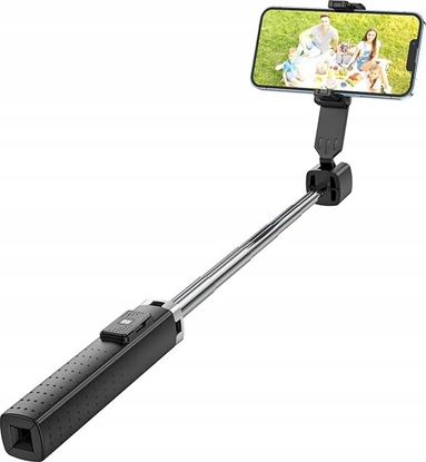 Picture of Monopod Hoco HOCO uchwyt selfie z pilotem bezprzewodowym fourpod K18 czarny