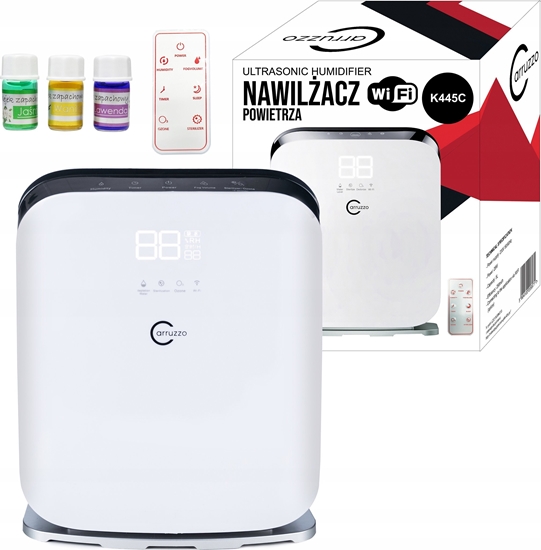 Изображение Nawilżacz powietrza Carruzzo K445C NAWILŻACZ POWIETRZA OZONATOR WIFI