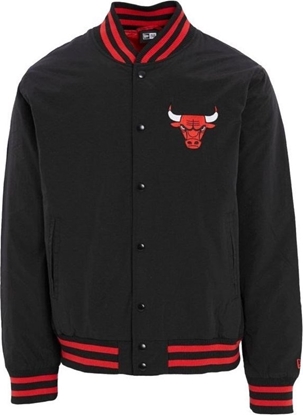 Изображение New Era New Era Team Logo Bomber Chicago Bulls Jacket 60284773 Czarne S