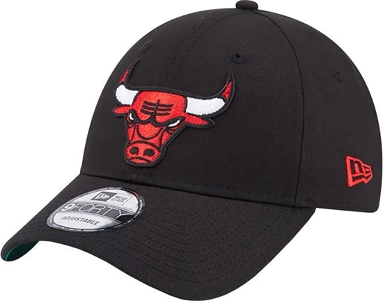 Изображение New Era New Era Team Side Patch 9FORTY Chicago Bulls Cap 60364397 Czarne OSFM