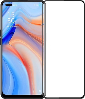 Attēls no Nexeri Szkło Hartowane 5D OPPO RENO 4 LITE Full Glue czarne