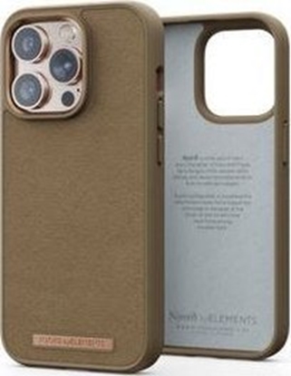 Picture of Njord by Elements Etui zamszowe do iPhone 14 Pro Max Camel Comfort+