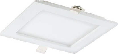 Attēls no Orno AKMAN LED 12W, oprawa typu downlight, podtynkowa, kwadratowa, 800lm, 3000K, biała, wbudowany zasilacz LED