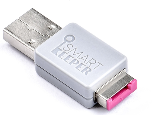 Picture of Pendrive Smartkeeper SmartKeeper Basic "USB Stick"  verriegelbar 32GB  pink