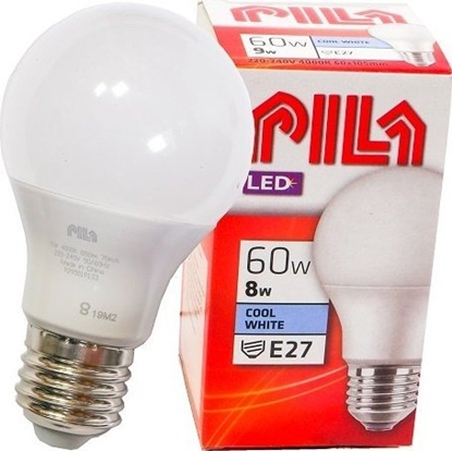 Attēls no Philips Żarówka LED E27 PILA LED 60W A60 CW FR ND 1CT/6 929002306331