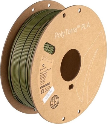 Attēls no Poly Filament Polymaker PolyTerra PLA Dual Camouflage 1,75mm 1kg - Dark Green-Brown}