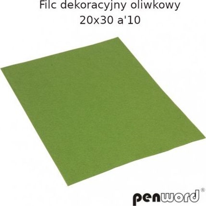 Picture of Polsirhurt Filc dekoracyjny 20x30 oliwkowy a"10