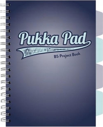 Picture of Pukka Pad Project Book Navy B5/100K kratka granatowy (3szt)