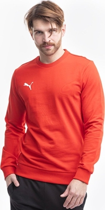 Attēls no Puma Bluza męska Puma Team Goal Casuals Crew Neck Sweat czerwona 658592 01 M