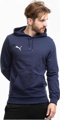 Attēls no Puma Bluza męska Puma Team Goal Casuals Hoody granatowa 658618 06 XL