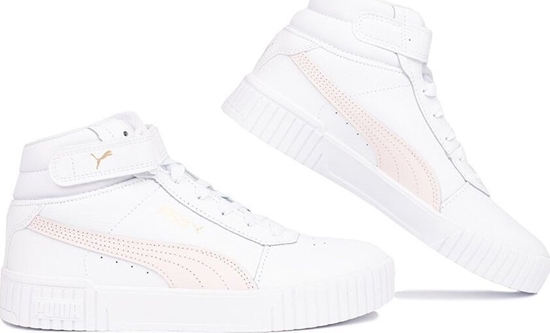 Изображение Puma Buty damskie Puma Carina 2.0 Mid białe 385851 07 38,5