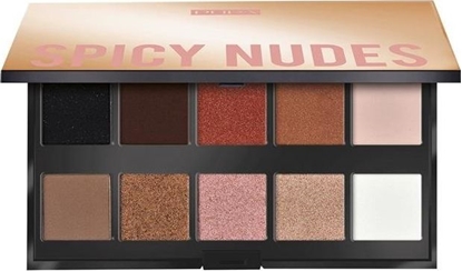 Attēls no Pupa Makeup Stories Eyeshadow Palette paleta cieni do powiek 001 Spicy Nudes 18g