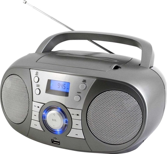 Изображение Radio Soundmaster Soundmaster SCD1800TI radio Osobisty Srebrny