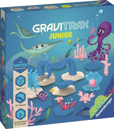 Picture of Ravensburger RAVENSBURGER GRAVITRAX JUNIOR takelių sistemos priedų rinkinys Ocean, 27400