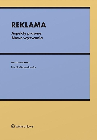 Picture of Reklama. Aspekty prawne. Nowe wyzwania