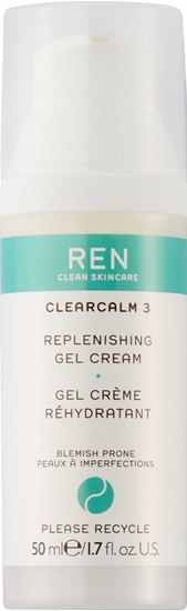 Picture of Ren Clean Skincare Clearcalm Replenishing - krem do nawilżenia cery z niedoskonałościami na dzień 50ml