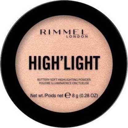 Attēls no Rimmel  Rimmel High'light Buttery-Soft Highlighting Powder rozświetlacz do twarzy 002 Candlelit 8g