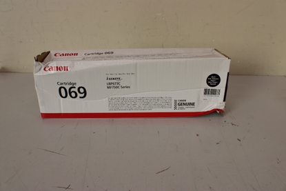 Picture of SALE OUT. CANON CRG 069 BK, DAMAGED PACKAGING | Canon Cartridge | 069 | Toner Cartridge | Black | DAMAGED PACKAGING