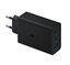 Picture of SAMSUNG TRIO CHARGER 65W EP-T6530NB BLACK SINGLE CHARGER