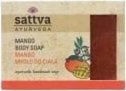 Attēls no Sattva MYDŁO W KOSTCE DO CIAŁA MANGO 125 g - SATTVA