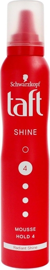 Изображение Schwarzkopf Schwarzkopf Taft 10-Carat Shine Pianka do włosów super mocna 200ml