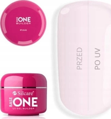 Attēls no Silcare SILCARE Base One UV Gel Builder Pink 5g