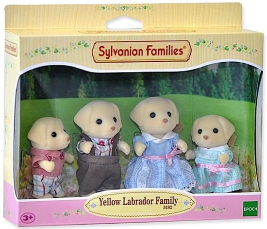 Picture of SYLVANIAN FAMILIES Geltonų labradorų šeimynėlė