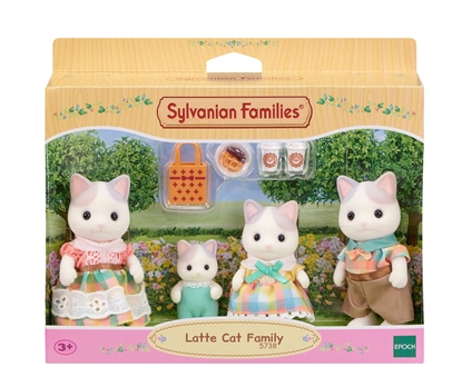 Attēls no SYLVANIAN FAMILIES Latė kačiukų šeimynėlė