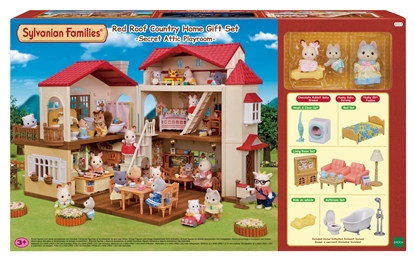 Attēls no SYLVANIAN FAMILIES Užmiesčio namas raudonu stogu